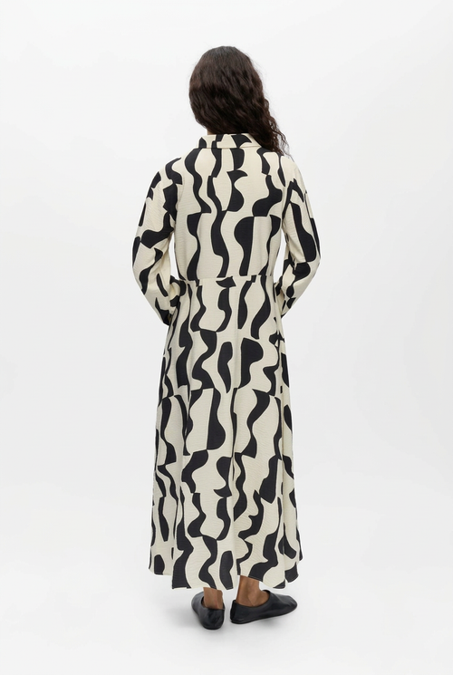 Vestido  Longo Camiseiro OBJJACIRA Cinzento