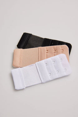 Pack de 3 Extensores de Soutien de 2 ganchos e 3 filas