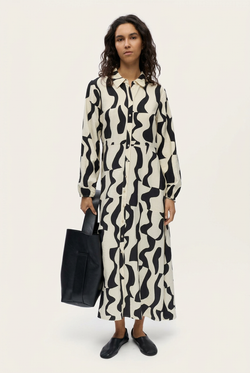 Vestido  Longo Camiseiro OBJJACIRA Cinzento