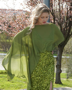 Capa Écharpe Chiffon