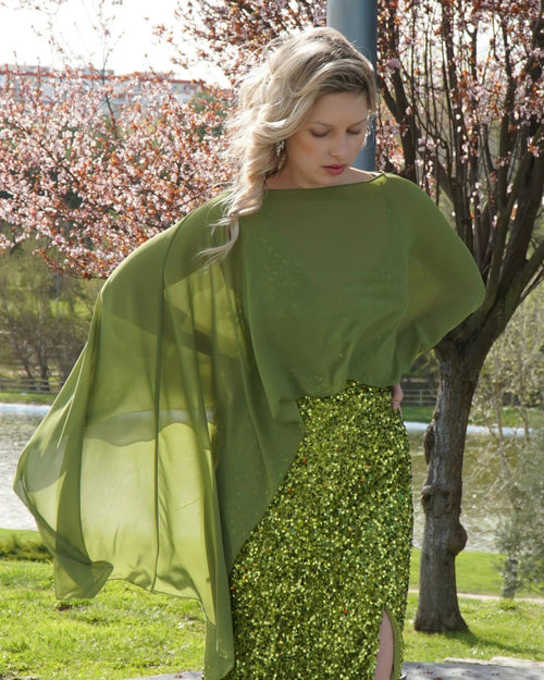 Capa Écharpe Chiffon