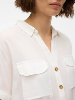 Camisa Manga Curta Branco