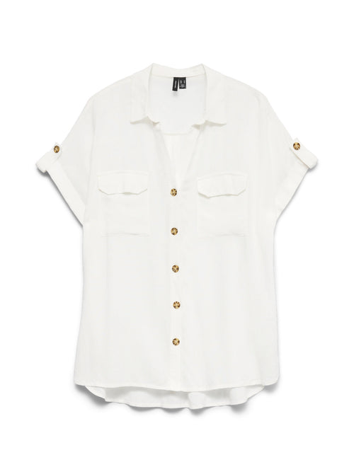 Camisa Manga Curta Branco