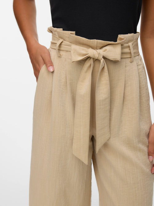 Calças Wide Leg Branco
