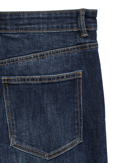 Jeans Wide Leg Azul
