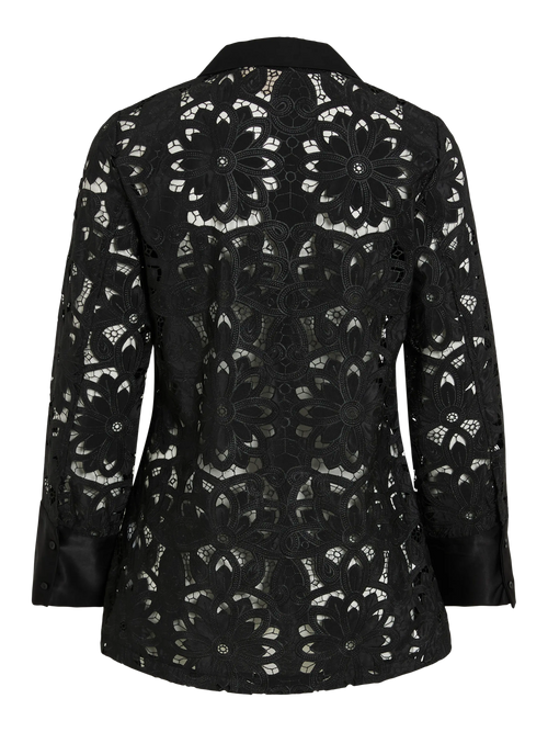Camisa ROUEMORY em Renda Floral