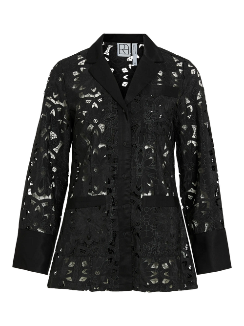 Camisa ROUEMORY em Renda Floral
