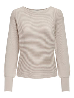 Camisola ONLADALINE de Malha com Decote Barco