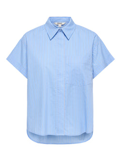 Camisa de Manga Curta em Algodão