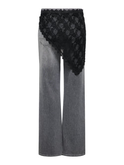 Lenço Preto em Renda