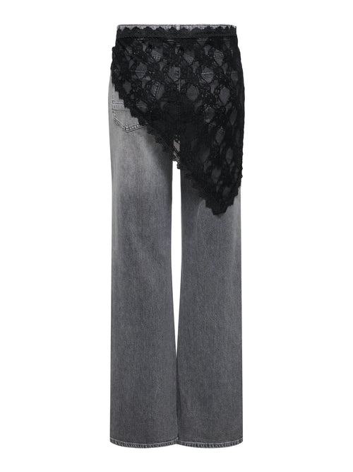 Lenço Preto em Renda