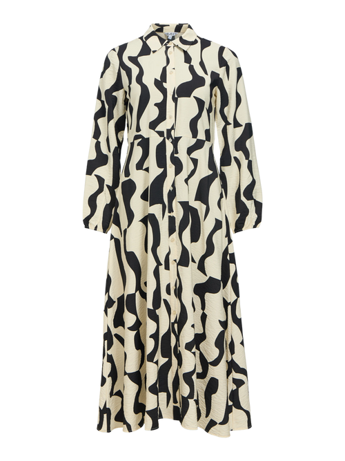 Vestido  Longo Camiseiro OBJJACIRA Cinzento