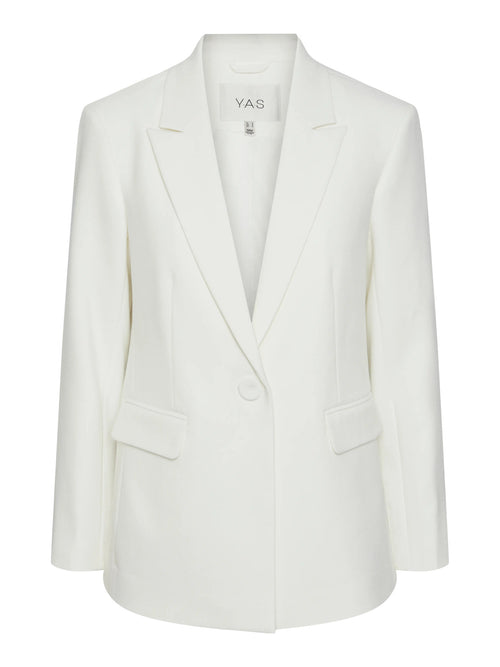 Blazer Branco de Corte Regular