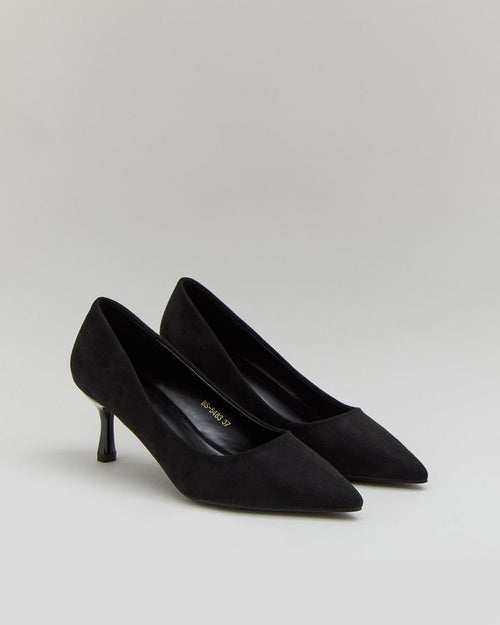 Sapatos stiletto de bico fino