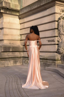 Vestido Gabie KT25911-Champanhe