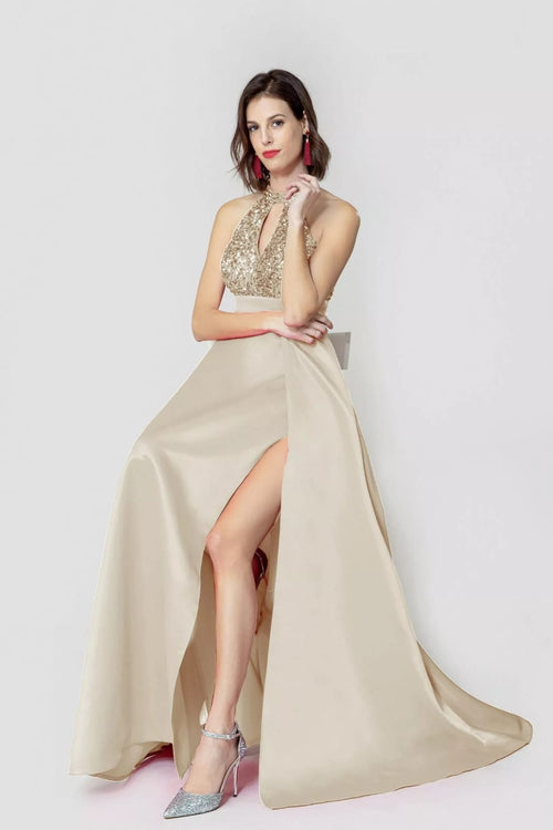 Vestido Mahaut GP214-Champanhe