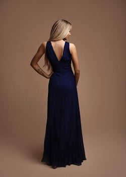 Vestido longo chiffon