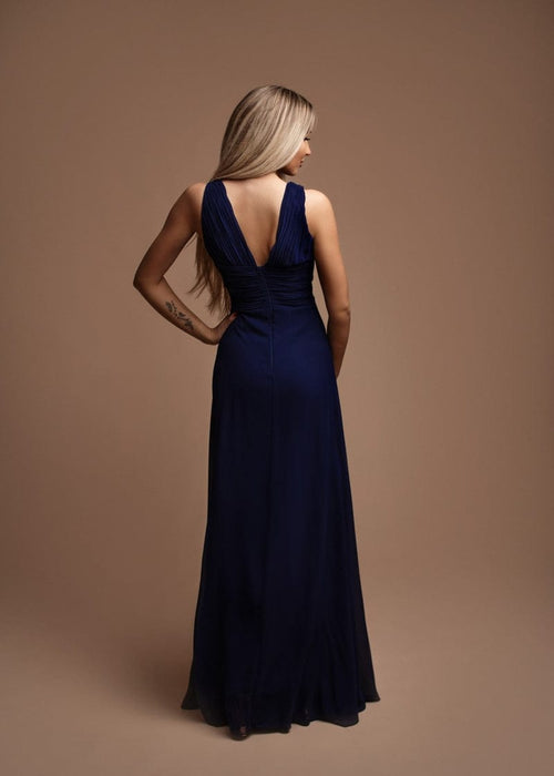Vestido longo chiffon