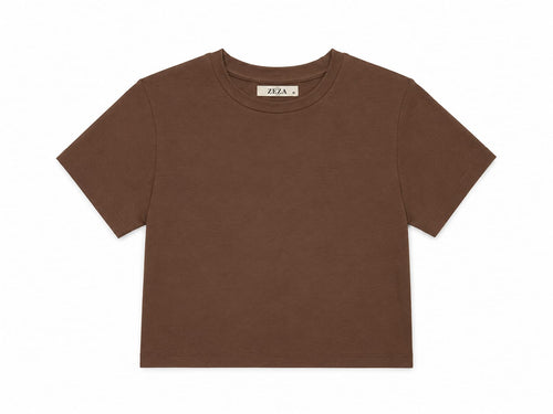 Top tipo crop essenciais em algodão