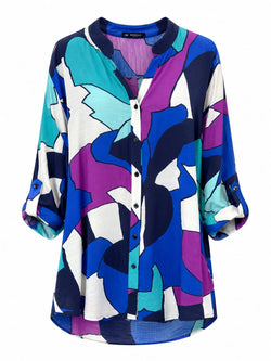 PT2601723 Camisa de padrão abstrato