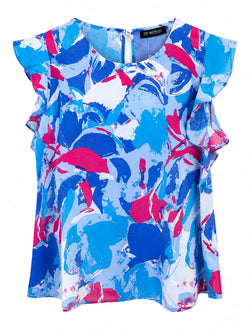 PT2601737 Blusa com padrão abstrato