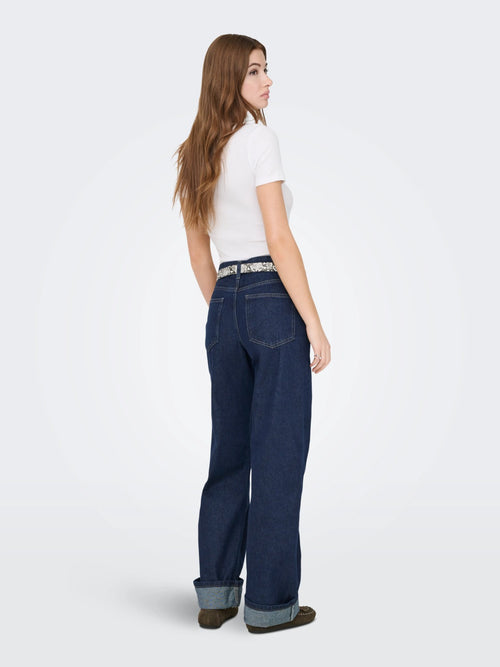 AY1 Jeans de Perna Larga