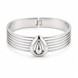 Pulseira Cuff Riscas Detalhe Gota