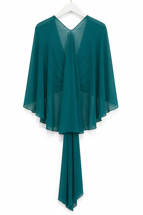 Capa Assimétrica Chiffon