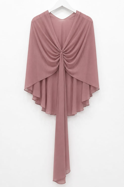 Capa Assimétrica Chiffon