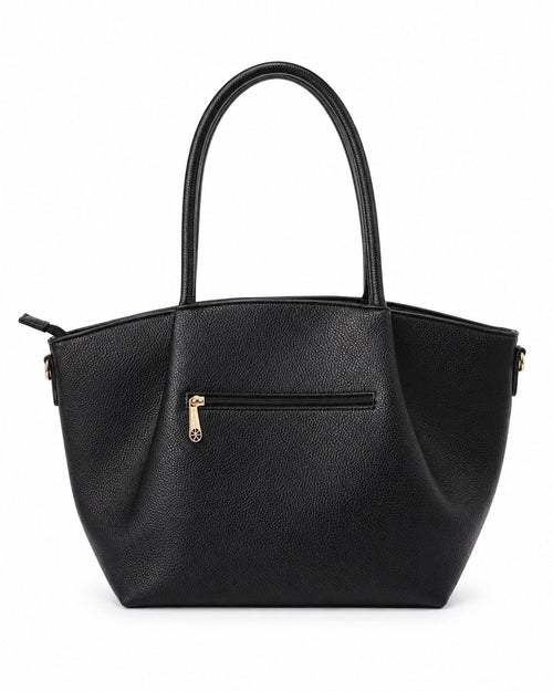 Mala Tote Gallantry Preta Fecho Twist-Lock