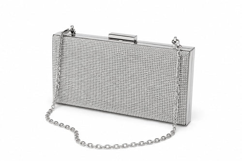 Clutch de Strass com Corrente Desmontável