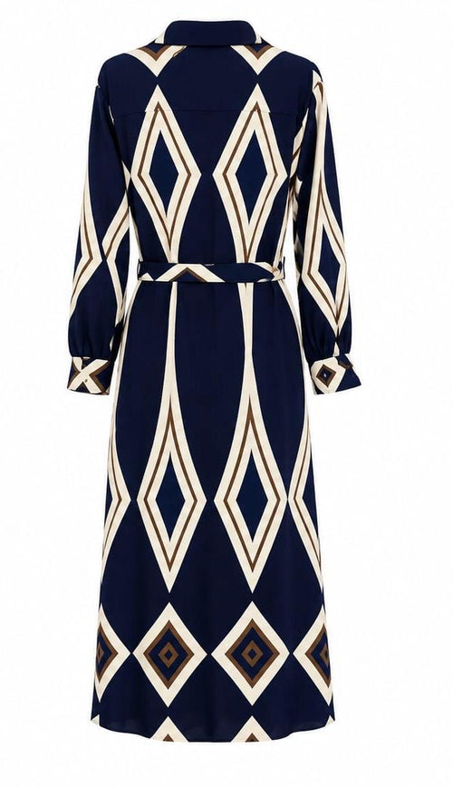 PT2601716 Geometric Pattern Dress