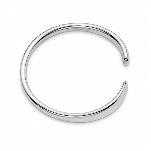 Pulseira Cuff Larga Minimalista Dourada
