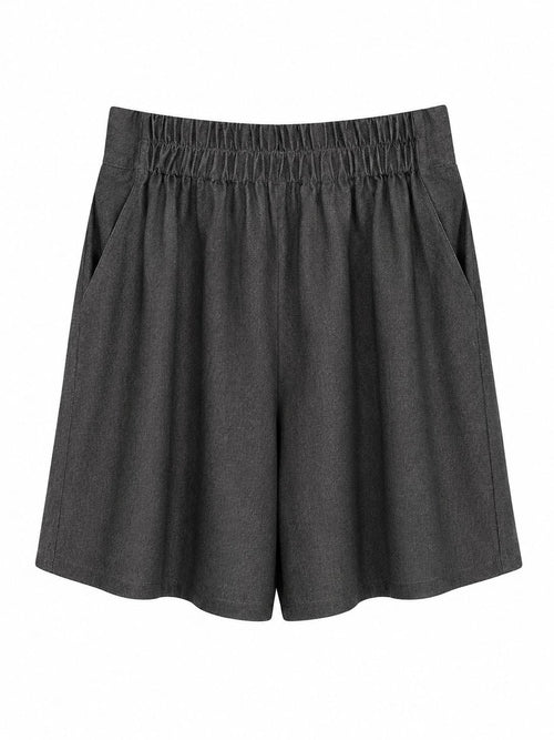 Conjunto Top e Shorts Cinzento - Shorts