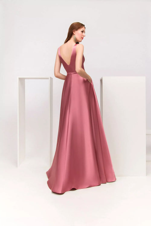 Vestido Cagla 9755 - Ameixa