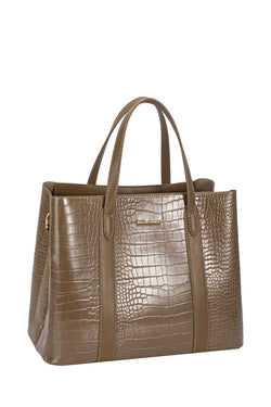 Mala Shopper Efeito Croco David Jones