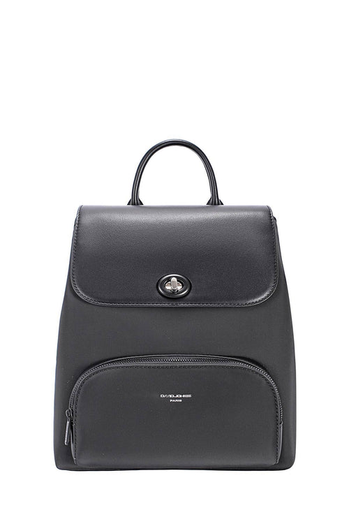Mochila Flap David Jones Preto