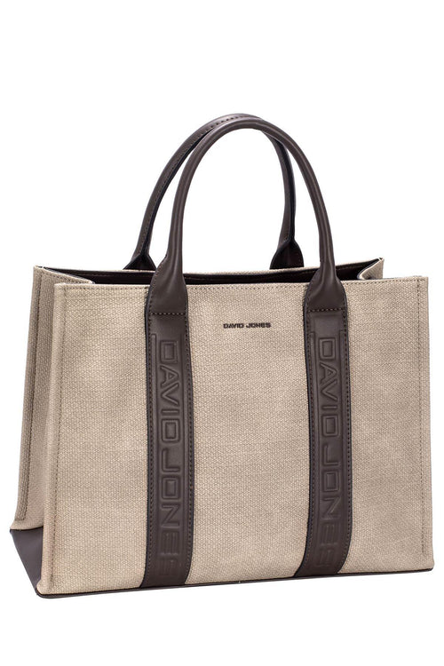 Mala Tote Taupe David Jones