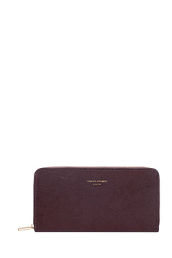 Carteira David Jones Bordo e Cinza