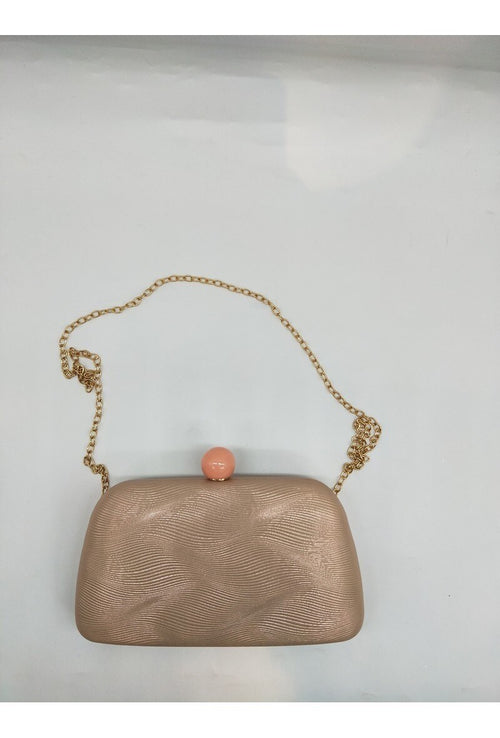 Clutch de Noite com Armação Metálica