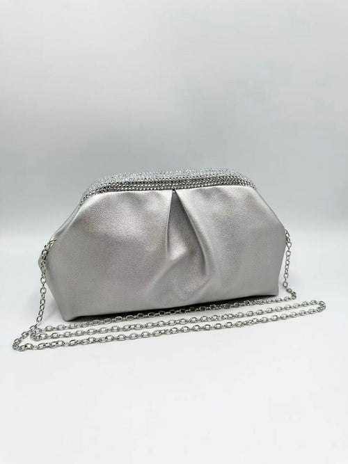 Clutch com Pedraria e Corrente