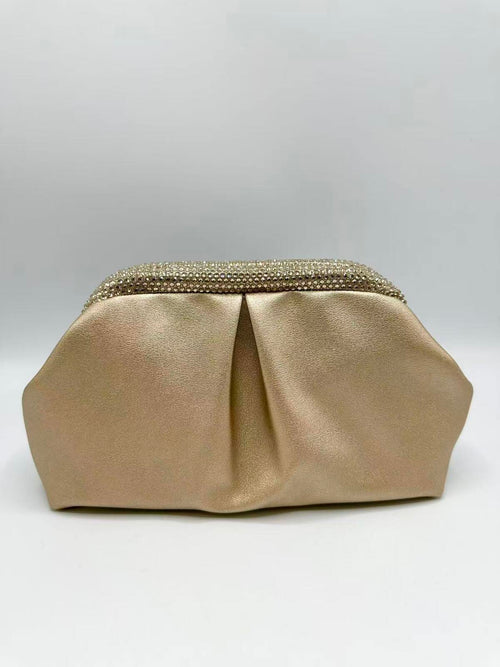 Clutch com Pedraria e Corrente